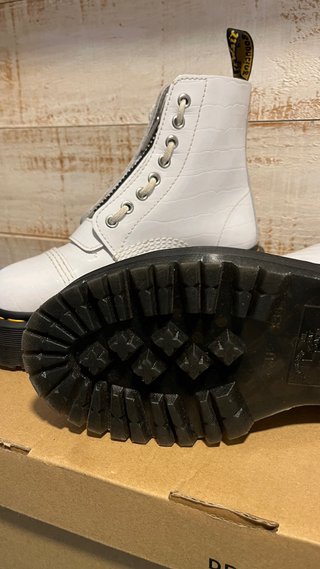 Botas Dr. Martens blancas talla 37