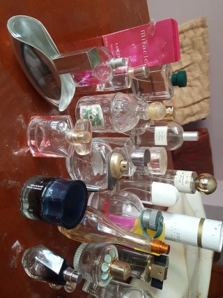 Lote de 20 Frascos de Perfume Vacíos