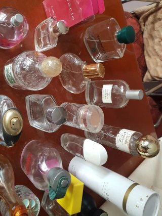 Lote de 20 Frascos de Perfume Vacíos