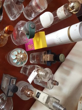 Lote de 20 Frascos de Perfume Vacíos