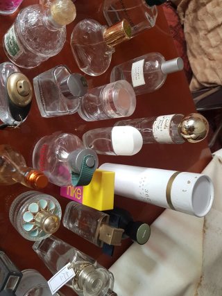 Lote de 20 Frascos de Perfume Vacíos