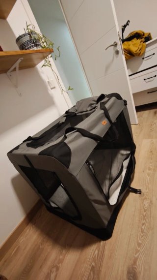 Transportín Plegable para Perro 91.5x63.5x63.5 cm