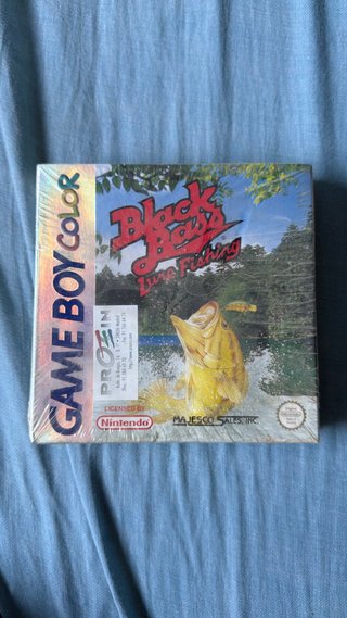 Black Bass Fishing Game Boy Color precintado