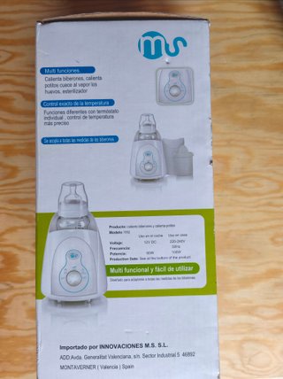 Calientabiberones MS Multifunción Esterilizador