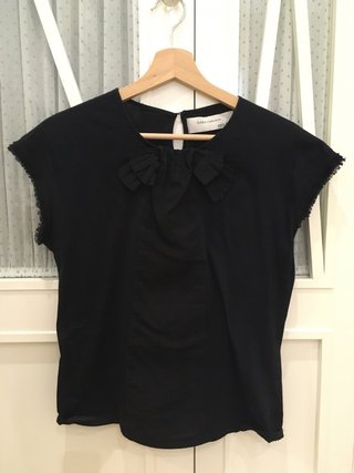 Camiseta lazo Zara