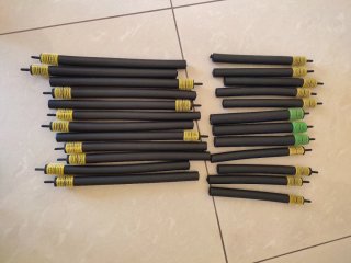Set di 24 bigodini per permanente