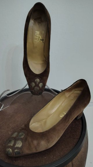 Zapatos de salón Rittus marrones Talla 35