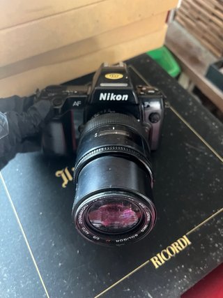 Nikon F-801 Reflex Analogica 35mm + Obiettivo Soli