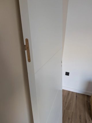 Puerta de Paso Maciza Blanca NUEVA!