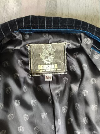 Americana Bershka Rayas Talla M