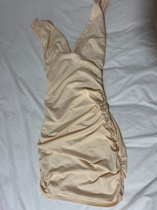 Vestido Beige Corto
