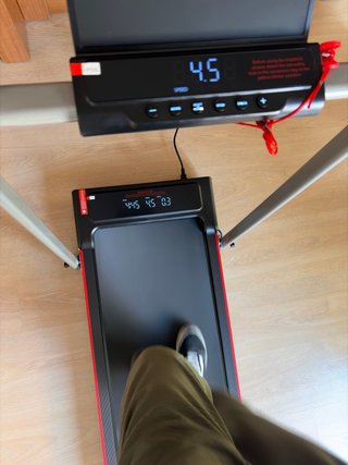 Cinta de correr plegable