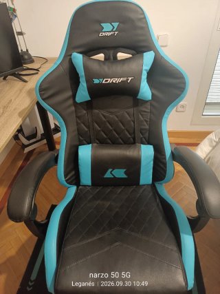 Silla Gamer Drift Negra y Azul