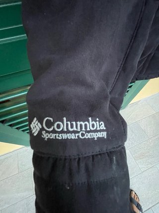 Giacca Columbia nera taglia L