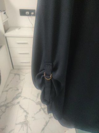 Blusa marino manga larga mujer