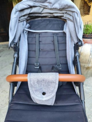 Silla de paseo Kinderkraft gris