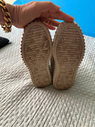 Botines Serraje Beige/Rosa