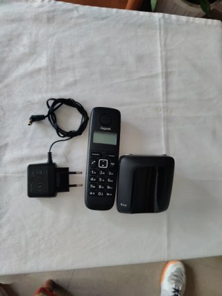 Teléfono Gigaset Inalámbrico Negro