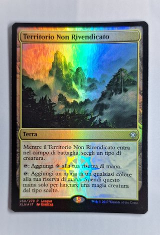 Territorio Non Rivendicato Foil Promo NM IT MTG