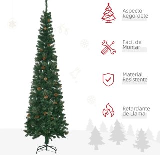 Árbol de Navidad 225cm con 706 ramas