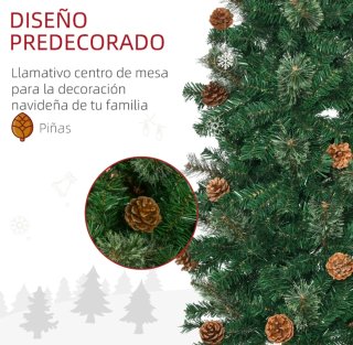 Árbol de Navidad 225cm con 706 ramas