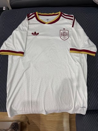 Camiseta Adidas España XL Blanca