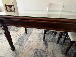 Mesa Extensible y 6 Sillas de Comedor