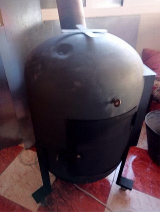Chimenea grande de forja