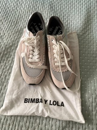Zapatillas Bimba y Lola Beige/Plata