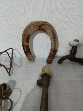 Lote artículos antiguos de colección