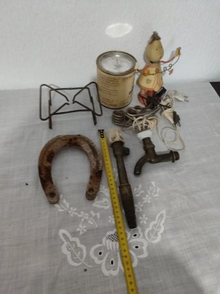 Lote artículos antiguos de colección