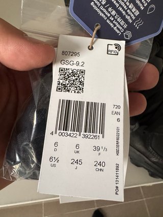 39 1/3 Botas Adidas GSG 9.2 policia seguridad