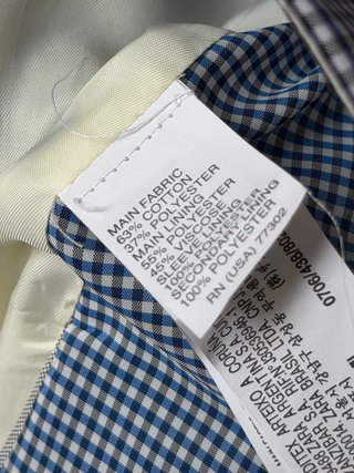 Traje Zara Man Gris y Navy