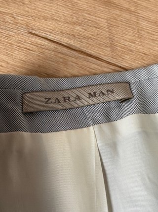 Traje Zara Man Gris y Navy