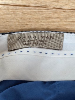 Traje Zara Man Gris y Navy