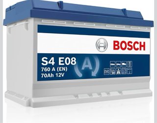 Batería de coche Bosch S4 E08 70Ah 760A