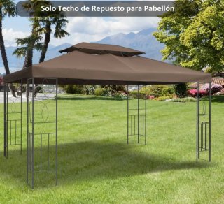 Techo de Repuesto para Cenador 4x3m