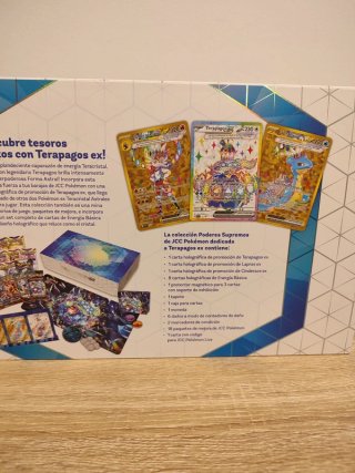Lote 🇪🇦 UPC Terapagos abierta pokemon español