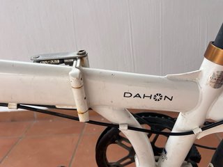 Bicicleta Plegable Dahon Blanca