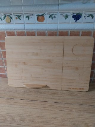 Mesa Auxiliar Plegable de pino  InnovaGoods