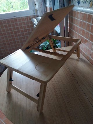 Mesa Auxiliar Plegable de pino  InnovaGoods