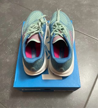 Scarpe Hoka Donna Blu/Verde