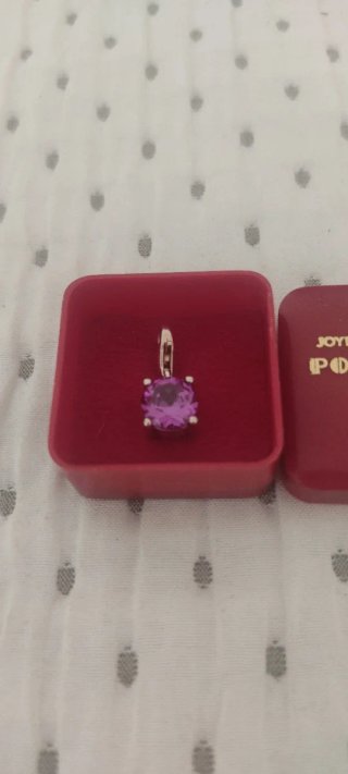 Charm o Colgante de Plata 925 con Piedra