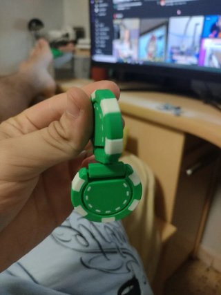 Fidget Poker Chip