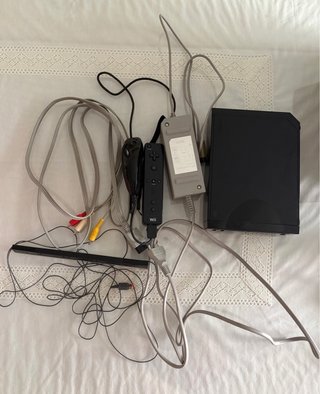 Nintendo Wii Negra (Modelo RVL-001)