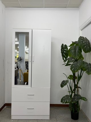 Armario blanco con espejo - Envio gratis