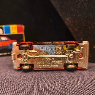 Tomica Nissan Bluebird 1800 Turbo SSS-XG