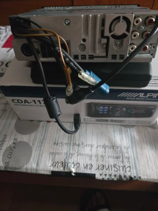 Autorradio Alpine CDA-117Ri MP3/WMA/AAC