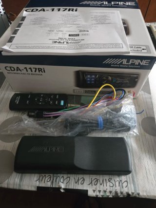 Autorradio Alpine CDA-117Ri MP3/WMA/AAC