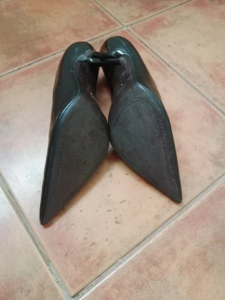 Zapatos de tacón negros Zara